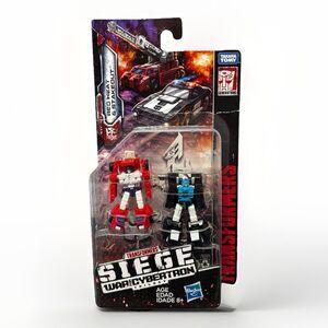 Transformers Red Heat and Stakeout Siege War for Cybertron WFC NEW *READ*